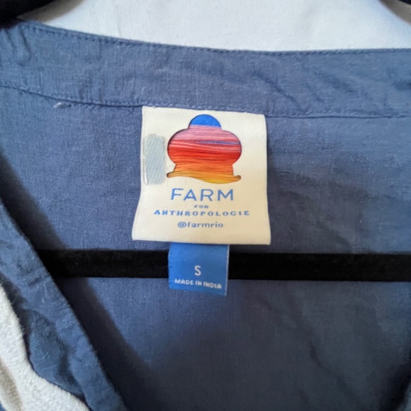 FARM Rio Embroidered Long-Sleeve Dress Sz Small - Picture 10 of 11